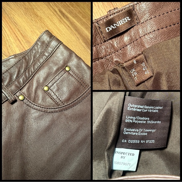 Danier Leather Pants - Picture 4 of 4